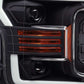 AlphaRex 18-19 Ford F-150 PRO-Series Proj Headlights Plank Style Matte Blk w/Activ Light/Seq Signal