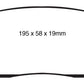 EBC 09-11 Dodge Ram 2500 Pick-up 5.7 2WD/4WD Yellowstuff Rear Brake Pads