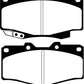 EBC 90-91 Toyota 4 Runner 2.4 Greenstuff Front Brake Pads