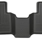Husky Liners 15 Chevrolet Colorado Crew Cab WeatherBeater Black 2nd Seat Floor Liners