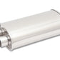 Vibrant StreetPower Oval Muffler 5in x 9in x 15in - 3in inlet/Dual Outlet (Center In - Dual Out)