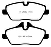 EBC 14+ BMW i3 Electric Ultimax2 Front Brake Pads