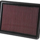 K&N Replacement Air Filter 11.75in O/S Length x 9in O/S Width x 1.188in H for 13 Hyundai Santa Fe