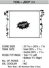 CSF 07-18 Jeep Wrangler (JK) Radiator