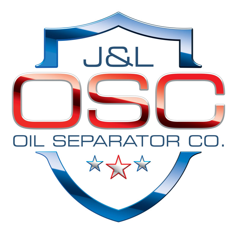 J&amp;L 15-23 Dodge Hellcat/Demon 6.2L Hemi Passenger Side Oil Separator 3.0 - Black Anodized