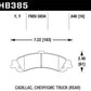 Hawk LTS Street Brake Pads