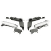 Rugged Ridge Chop Brackets Front Fender 18-21 Jeep Wrangler JL/JT Rubicon w/ DRLs