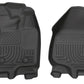 Husky Liners 12-15 Ford Super Duty Crew & Extended Cab WeatherBeater Front Row Black Floor Liners
