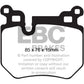 EBC 08-10 BMW 135 3.0 Twin Turbo Redstuff Rear Brake Pads