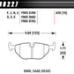 Hawk 95-99 BMW M3 E36 HPS Street Rear Brake Pads