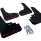 Rally Armor 05-09 Subaru Legacy GT / Outback Black UR Mud Flap w/ Red Logo