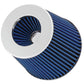 Spectre Adjustable Conical Air Filter 5-1/2in. Tall (Fits 3in. / 3-1/2in. / 4in. Tubes) - Blue