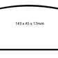 EBC 09-14 Cadillac Escalade 6.0 Hybrid Greenstuff Rear Brake Pads