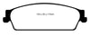EBC 09-14 Cadillac Escalade 6.0 Hybrid Greenstuff Rear Brake Pads