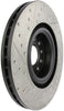 StopTech 09 VW Passat CC / 06-09 Passat Slotted & Drilled Left Front Rotor