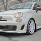 Rally Armor 12-18 Fiat 500 (Pop/Sport/Lounge/Abarth) Black UR Mud Flap w/ Grey Logo