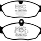 EBC 97-99 Aston Martin DB7 3.2 Supercharged Redstuff Rear Brake Pads