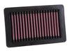 K&N 2014 Smart Fortwo L3-0.9L F/I Replacement Drop In Air Filter