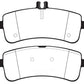 EBC 2015+ Mercedes-Benz C63 S AMG (W205) 4.0L Twin Turbo Redstuff Rear Brake Pads