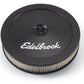 Edelbrock Air Cleaner Pro-Flo Series Round Steel Top Paper Element 10In Dia X 3 5In Black