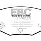 EBC 99-01 Hyundai Elantra 2.0 Redstuff Rear Brake Pads