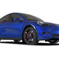 Rally Armor 20-22 Tesla Model Y White UR Mud Flap w/ Black Logo