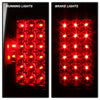 Xtune Ford F250/350/450/550 Super Duty 99-07 LED Tail Lights Black Smoke ALT-JH-FF15097-LED-BKSM