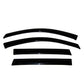 AVS 09-14 Honda Fit Ventvisor Outside Mount Window Deflectors 4pc - Smoke