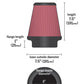 K&N Universal Clamp-On Air Filter 6in FLG / 7-1/2in B / 5in T / 7-1/2in H