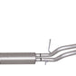 Gibson 07-12 Chevrolet Avalanche LS 5.3L 2.25in Cat-Back Dual Sport Exhaust - Aluminized