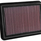 K&N Replacement Panel Air Filter for 2016 Mazda 2 1.5L L4