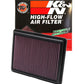 K&N 08 Honda Accord 3.5L V6 Drop In Air Filter