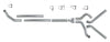 Diamond Eye KIT 4in TB MFLR RPLCMENT PIPE DUAL AL: 94-02 DODGE CUMMINS 5.9L
