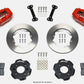 Wilwood Forged Dynalite Front Hat Kit 11.00in Red Integra/Civic w/Fac.240mm Rtr