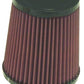 K&N Filter Universal Rubber Filter 2 3/4 inch Flange 6 inch Base 5 inch Top 6 1/2 inch Height