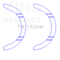 King Honda F22A1/F22B1/F22B2/F22B6/F22A6/H22A1/H23A1 Thrust Washer Set