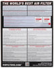 K&N 2014 Smart Fortwo L3-0.9L F/I Replacement Drop In Air Filter
