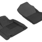 3D MAXpider 2012-2020 Toyota Tundra Reg/DBL/Crewmax/Sequoia Kagu 1st Row Floormat - Black