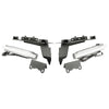Rugged Ridge Chop Brackets Front Fender 20-23 Jeep Gladiator/Wrangler JL Overland/Sahara/Sport w/DRL