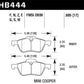 Hawk 02-06 Mini Cooper / Cooper S HPS Street Front Brake Pads
