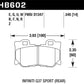 Hawk 10-11 Infiniti FX50 / 09-10 G37 / 09-10 Nissan 370Z DTC-60 Race Rear Brake Pads