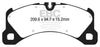 EBC 14+ Porsche Macan (Cast Iron Rotors only) 3.0 Twin Turbo Yellowstuff Front Brake Pads