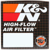 K&N Universal Rubber Filter 2.5in Flange ID x 3.5in OD x 6in Height