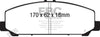 EBC 06-07 Infiniti QX56 5.6 (Akebono) Yellowstuff Front Brake Pads