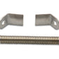 Vibrant Weld on Collector Tab kit (includes 2 x S.S. collector tabs and 3-1/2in long spring)