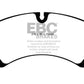 EBC 10+ Porsche Cayenne 3.0 Supercharged Hybrid Yellowstuff Front Brake Pads