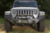Rugged Ridge Spartan Front Bumper HCE W/Overrider 18-20 Jeep Wrangler JL/JT