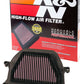 K&N 06-07 Yamaha YZF R6 599 Replacement Air Filter