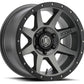 ICON Rebound 17x8.5 6x5.5 25mm Offset 5.75in BS 95.1mm Bore Titanium Wheel