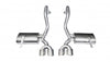Corsa 97-04 Chevrolet Corvette C5 Z06 5.7L V8 Polished Xtreme Axle-Back Exhaust